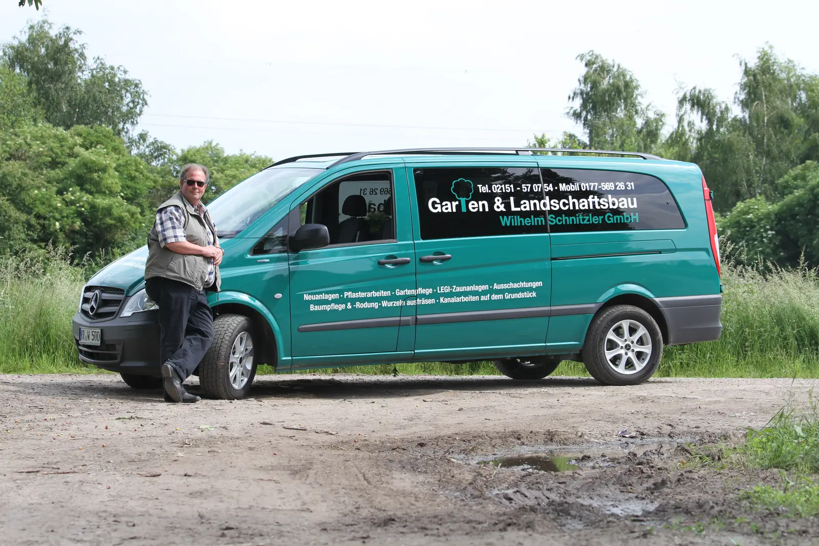 Der "Chef" mit seinem überall bekannten "Schnitzler-Vito"